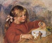 Pierre Renoir Coco Playing oil painting reproduction